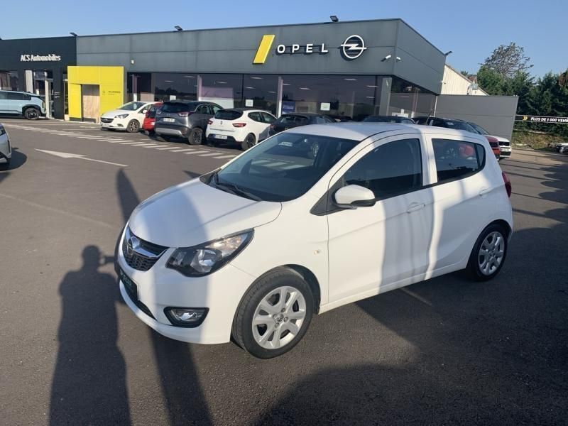 Blanc glacier Utilisé 2018 Opel Karl Edition+ Citadine | 10 499 € (Bon prix) - Image 1/4