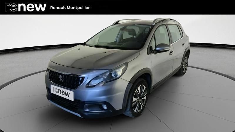 Gris Utilisé 2017 Peugeot 2008 Allure SUV | 10 999 € (Prix juste) - Image 1/4