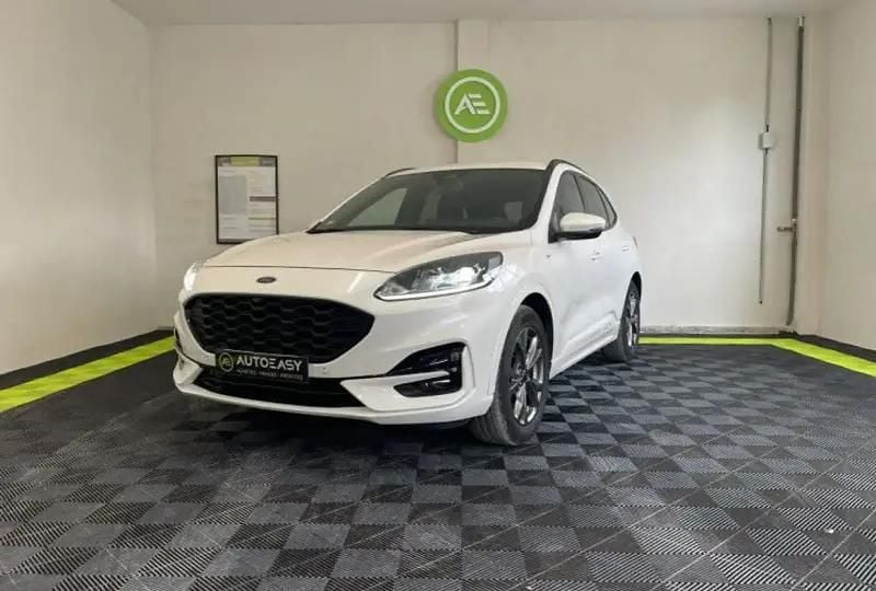 Blanc Utilisé 2020 Ford Kuga ST-Line SUV | 19 990 € (Prix juste) - Image 1/4