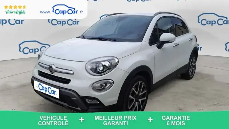 Blanc Utilisé 2016 Fiat 500X Cross SUV | 11 990 € (Prix assez cher) - Image 1/4