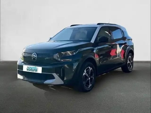 Vert montana (metallisé) Occasion 2025 Citroën e-C3 Aircross SUV | 28 990 € (Prix juste) - Image 1/4