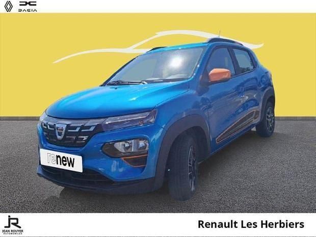 Bleu Utilisé 2021 Dacia Spring Comfort Plus Citadine | 9 990 € (Prix juste) - Image 1/4