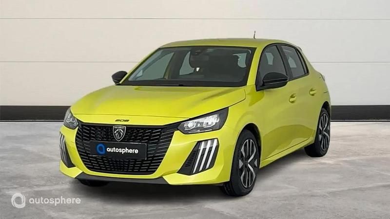 Jaune Utilisé 2024 Peugeot 208 Active Citadine | 19 499 € (Prix juste) - Image 1/4