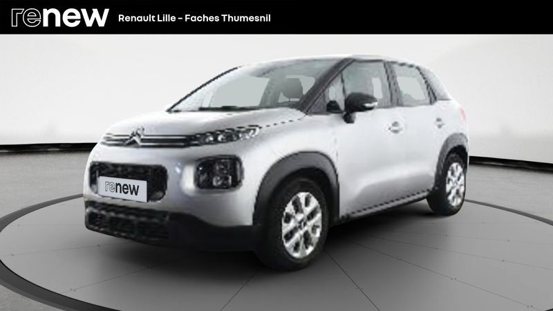 Gris Utilisé 2018 Citroën C3 Aircross PureTech SUV | 10 589 € (Bon prix) - Image 1/4