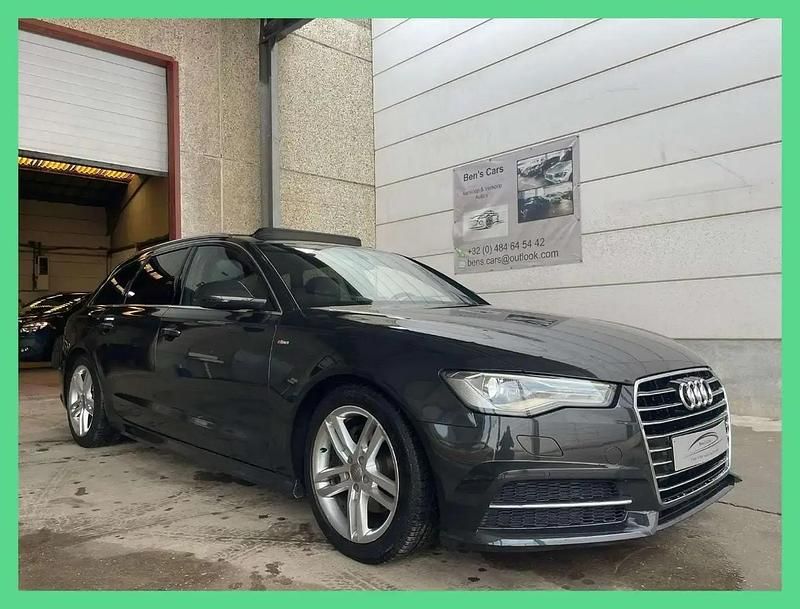 Gris Occasion 2015 Audi A6 S-Line Break | 17 990 € (Prix juste) - Image 1/4