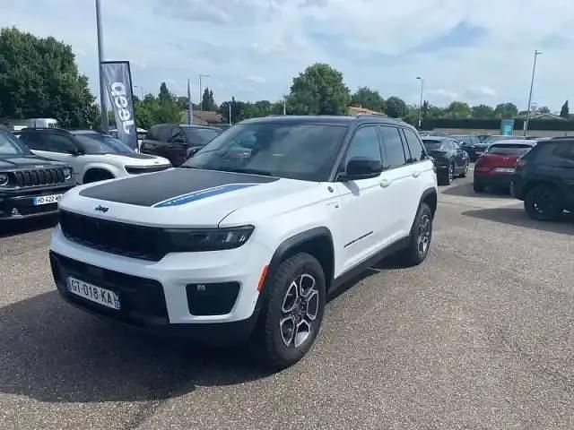 Blanc Utilisé 2023 Jeep Grand Cherokee Trailhawk SUV | 69 990 € (Super prix) - Image 1/4