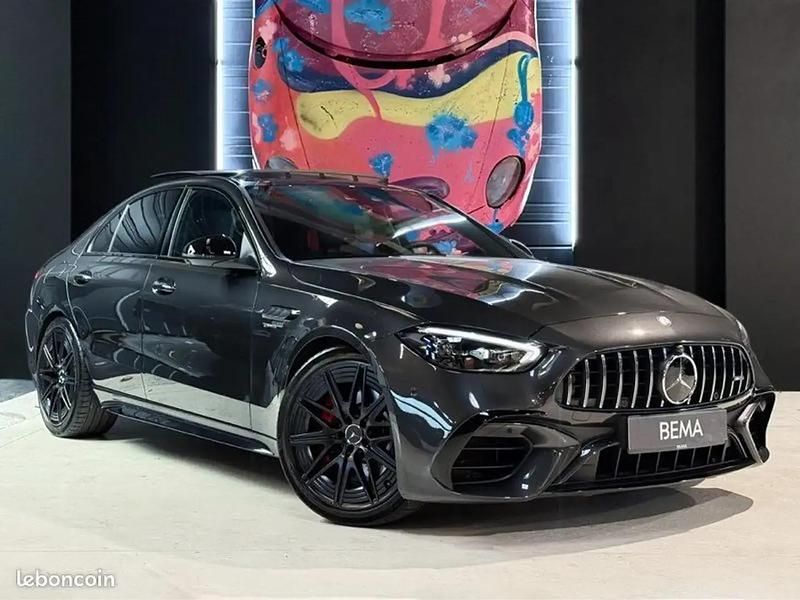 Gris Utilisé 2024 Mercedes C63 AMG AMG Berline | 99 980 € (Prix juste) - Image 1/4