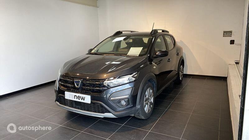 Blanc Utilisé 2021 Dacia Sandero Comfort Citadine | 13 299 € (Prix assez cher) - Image 1/4