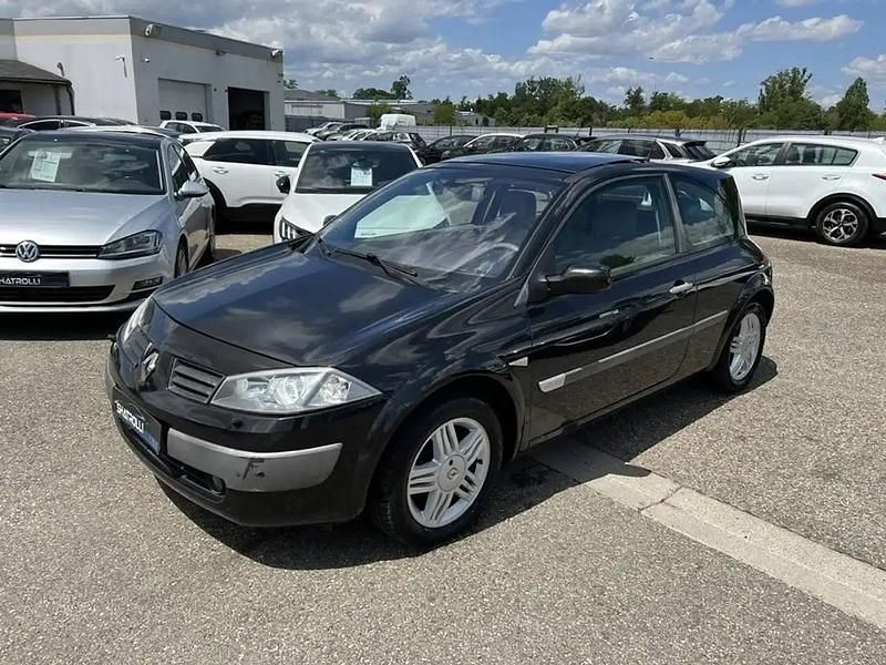 Noir Utilisé 2003 Renault Mégane II Luxe Berline | 1 490 € - Image 1/4