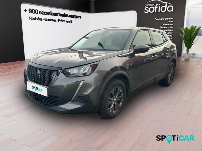 Gris Utilisé 2021 Peugeot 2008 Active SUV | 15 990 € (Prix juste) - Image 1/3