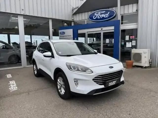 Blanc glacier Occasion 2024 Ford Kuga Titanium SUV | 29 600 € (Prix assez cher) - Image 1/4
