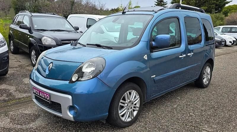 Bleu Occasion 2012 Renault Kangoo Monospace | 7 490 € (Bon prix) - Image 1/4