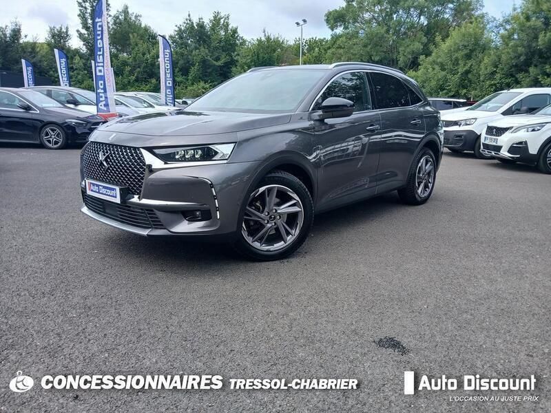 Gris Utilisé 2021 DS Automobiles DS7 Crossback Rivoli SUV | 21 990 € (Prix juste) - Image 1/3
