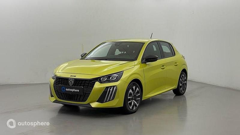 Jaune Nouvelle 2024 Peugeot 208 Active Citadine | 14 999 € (Super prix) - Image 1/4