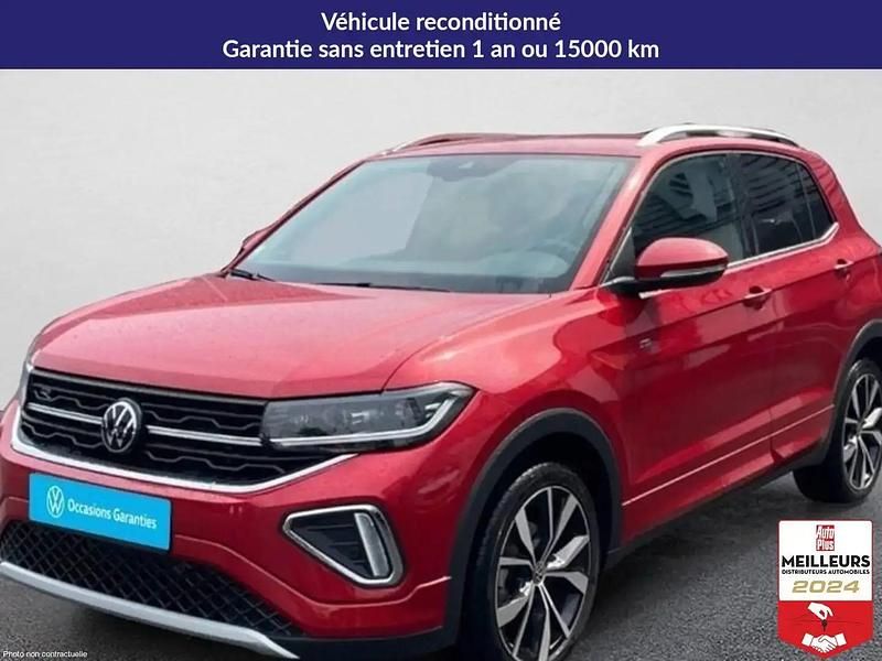 Rouge Occasion 2024 VW T-Cross R-line SUV | 28 450 € (Prix cher) - Image 1/4