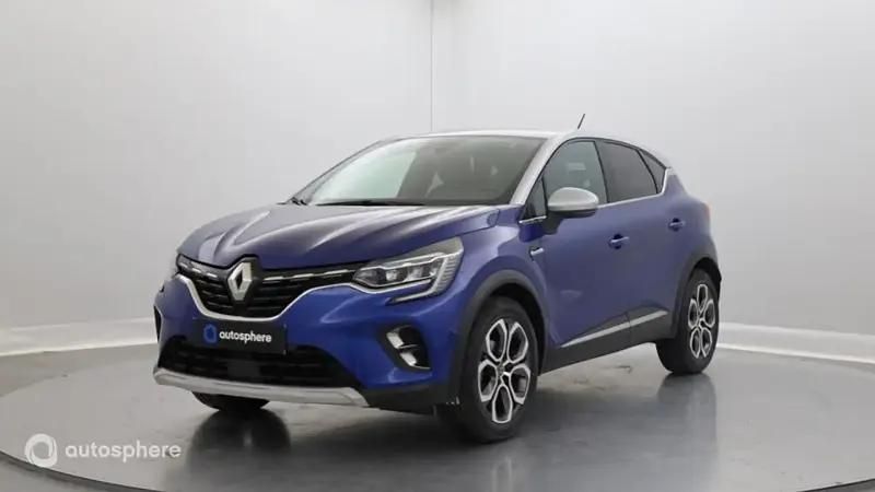 Bleu Utilisé 2021 Renault Captur Intens SUV | 19 799 € (Prix juste) - Image 1/4