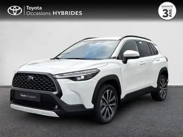 Blanc Nouvelle 2025 Toyota Corolla Cross Business Edition SUV | 34 990 € (Prix juste) - Image 1/4