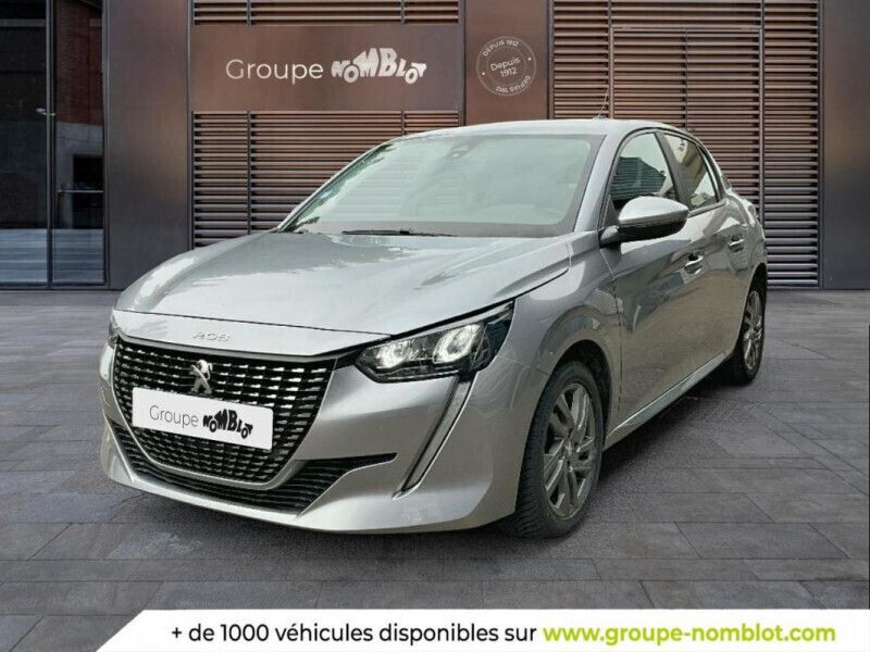 Gris Occasion 2021 Peugeot 208 Business-Line Citadine | 13 450 € (Prix cher) - Image 1/4