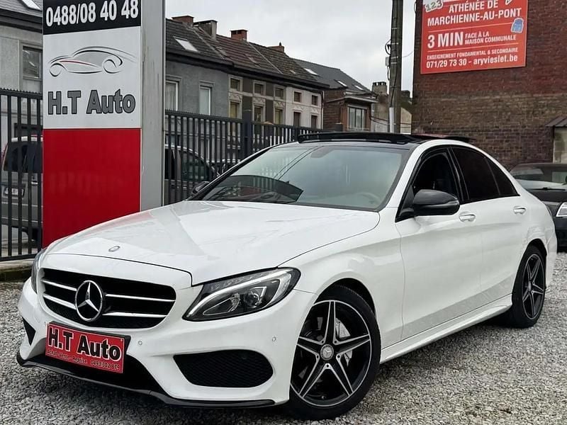 Gris Occasion 2016 Mercedes C200 AMG Berline | 14 999 € (Prix juste) - Image 1/4