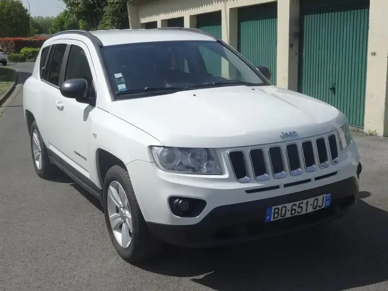 Blanc Utilisé 2011 Jeep Compass Limited SUV | 6 100 € - Image 1/4