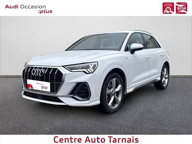 Blanc ibis Utilisé 2019 Audi Q3 S-Line SUV | 29 489 € (Prix juste) - Image 1/4