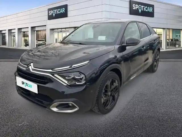 Noir perla nera (n) Occasion 2021 Citroën C4 PureTech Berline | 15 980 € (Prix assez cher) - Image 1/4