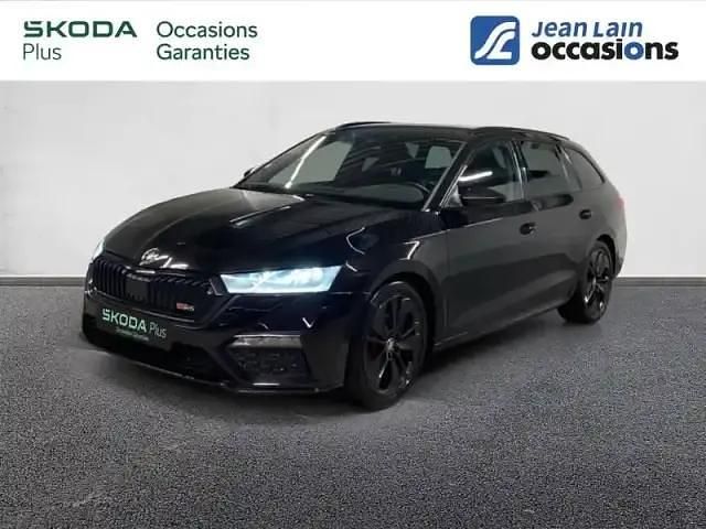 Noir magic nacre Occasion 2021 Skoda Octavia Break | 29 990 € (Prix assez cher) - Image 1/4