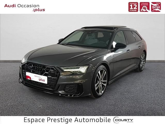 Gris daytona nacré Utilisé 2024 Audi A6 S-Line Break | 51 690 € (Prix juste) - Image 1/4