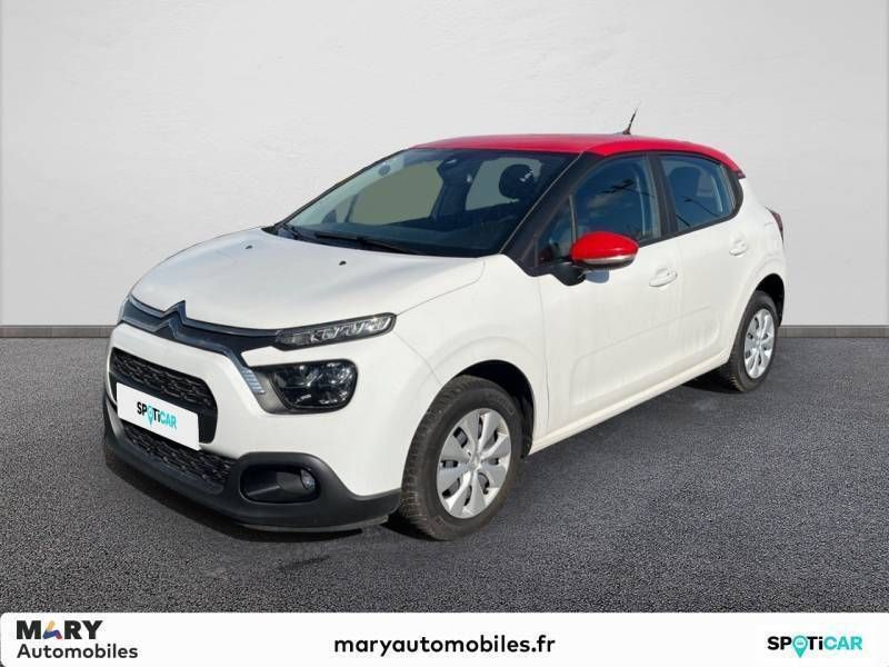 Blanc Utilisé 2021 Citroën C3 Business Class Citadine | 11 990 € (Prix juste) - Image 1/3