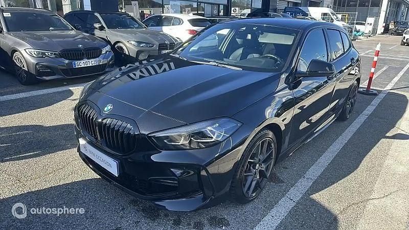 Noir Utilisé 2021 BMW 120 M Sport Citadine | 29 999 € (Prix assez cher) - Image 1/4