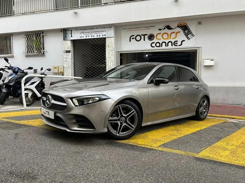 Gris Occasion 2019 Mercedes A180 AMG line Berline | 19 900 € (Bon prix) - Image 1/4