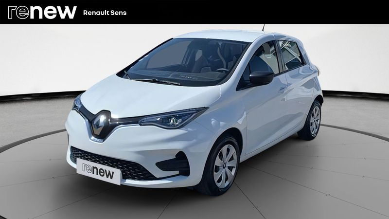 Blanc Occasion 2021 Renault Zoe Life Citadine | 13 820 € (Prix assez cher) - Image 1/4
