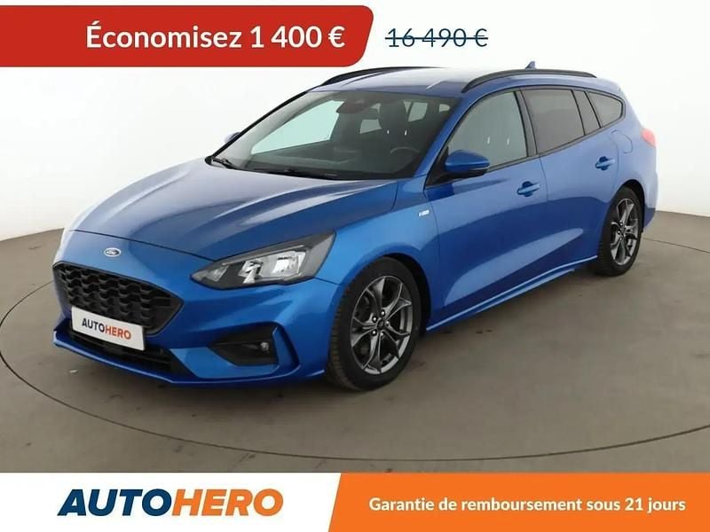 Bleu Occasion 2018 Ford Focus Business Edition Break | 15 090 € (Bon prix) - Image 1/2