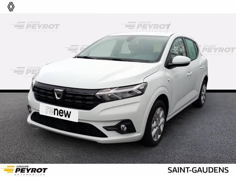 Occasion Dacia Sandero Comfort 2022 Blanc Citadine