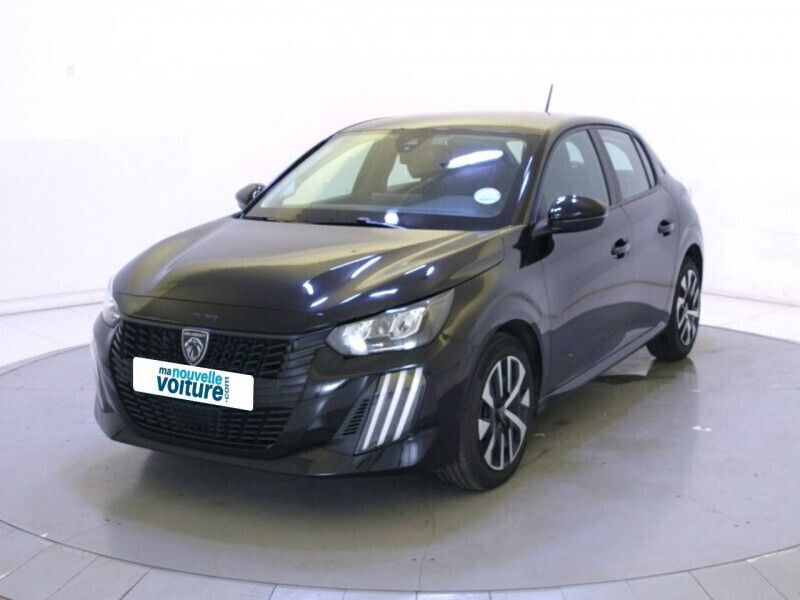 Noir Utilisé 2024 Peugeot 208 Active Citadine | 15 490 € (Prix juste) - Image 1/4
