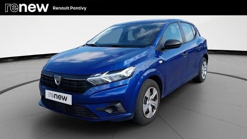 Bleu Utilisé 2022 Dacia Sandero Essentiel Citadine | 10 990 € (Super prix) - Image 1/4