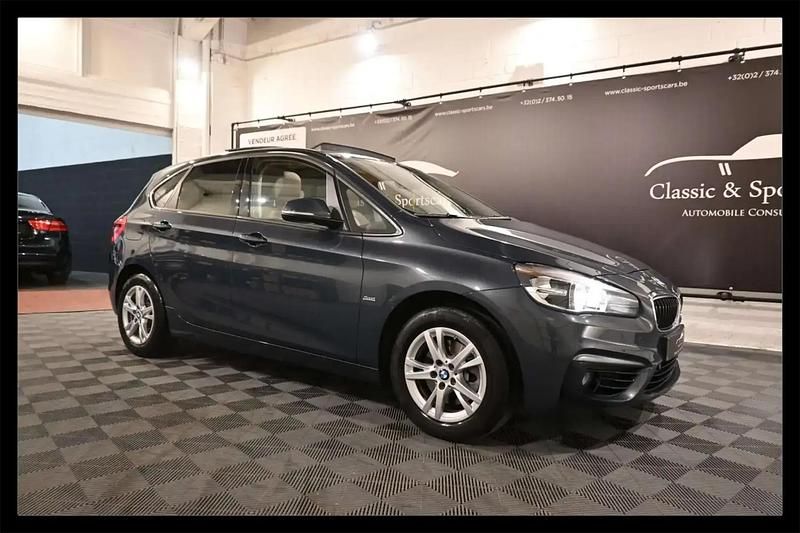 Gris Occasion 2015 BMW 218 Active Tourer Sport Line Monospace | 14 950 € (Super prix) - Image 1/4