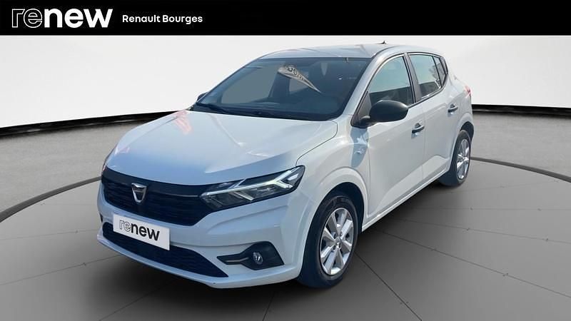 Blanc Utilisé 2021 Dacia Sandero Essentiel Citadine | 10 490 € (Super prix) - Image 1/4