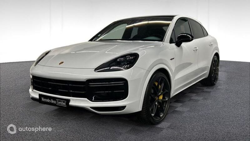 Blanc Utilisé 2020 Porsche Cayenne Turbo S SUV | 92 490 € (Super prix) - Image 1/4
