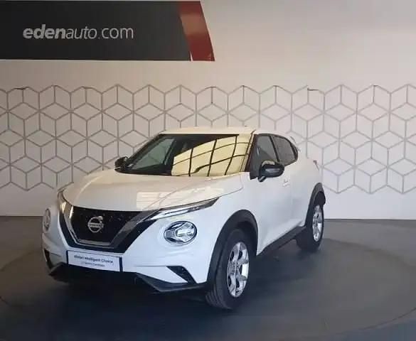 Blanc lunaire Occasion 2020 Nissan Juke Tekna SUV | 15 990 € (Bon prix) - Image 1/4
