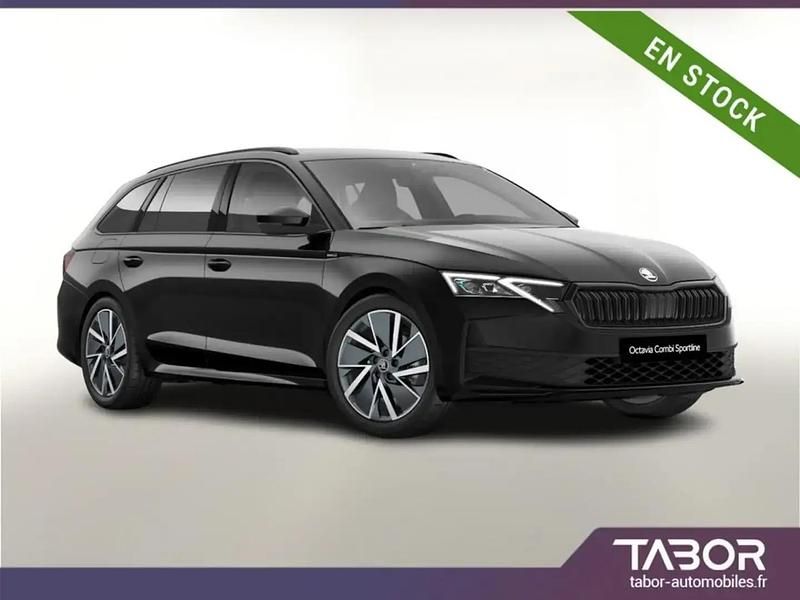Noir Nouvelle 2025 Skoda Octavia SportLine Break | 36 927 € (Prix juste) - Image 1/4