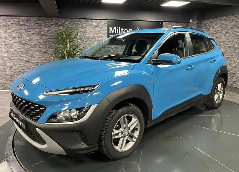 Bleu Utilisé 2022 Hyundai Kona SUV | 17 490 € (Prix juste) - Image 1/4