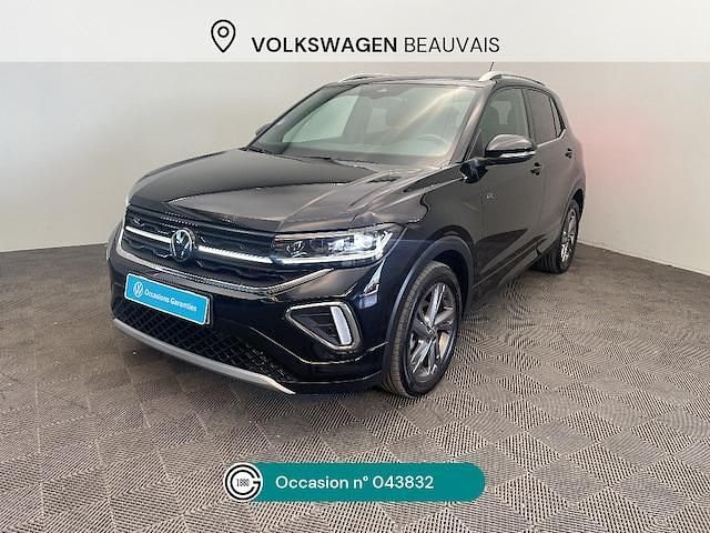 Noir Utilisé 2024 VW T-Cross R-line SUV | 25 990 € (Prix juste) - Image 1/4