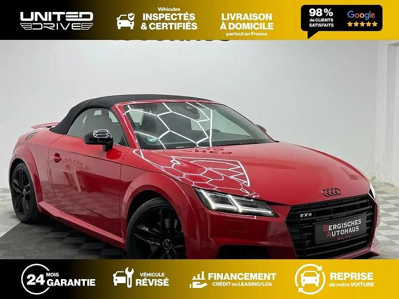 Rouge Utilisé 2015 Audi TT Roadster Sport Cabriolet | 32 500 € - Image 1/4