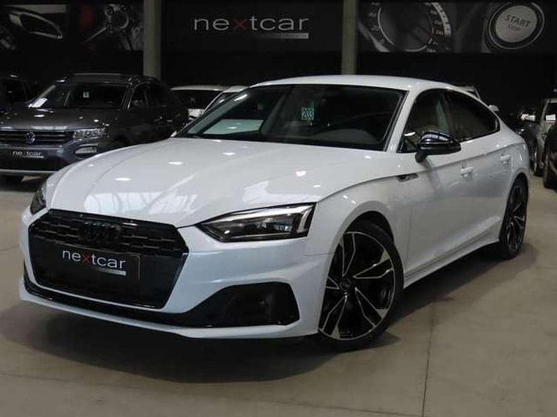 Occasion Audi A5 Sportback Advanced 163 ch (119 kW) 2021 Blanc Citadine
