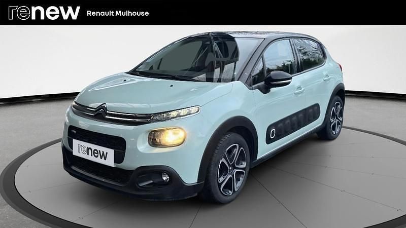 Almond green Utilisé 2017 Citroën C3 PureTech Citadine | 7 999 € (Prix assez cher) - Image 1/4