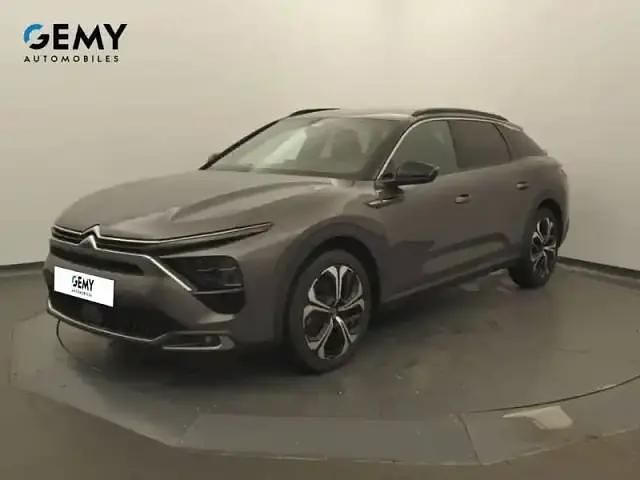 Gris platinium (métallisé) Occasion 2023 Citroën C5 X Break | 25 289 € (Prix juste) - Image 1/4
