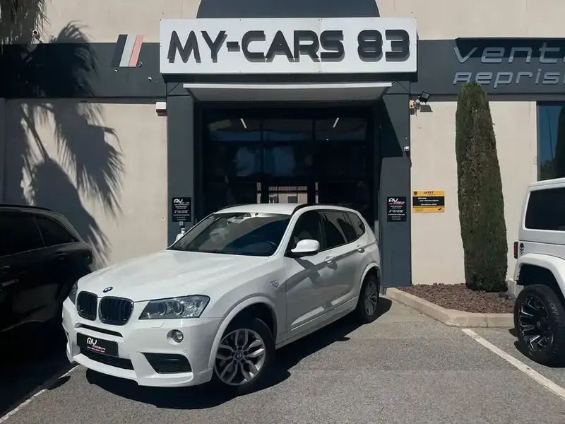 Blanc Utilisé 2012 BMW X3 Sport Line SUV | 16 990 € (Prix juste) - Image 1/4
