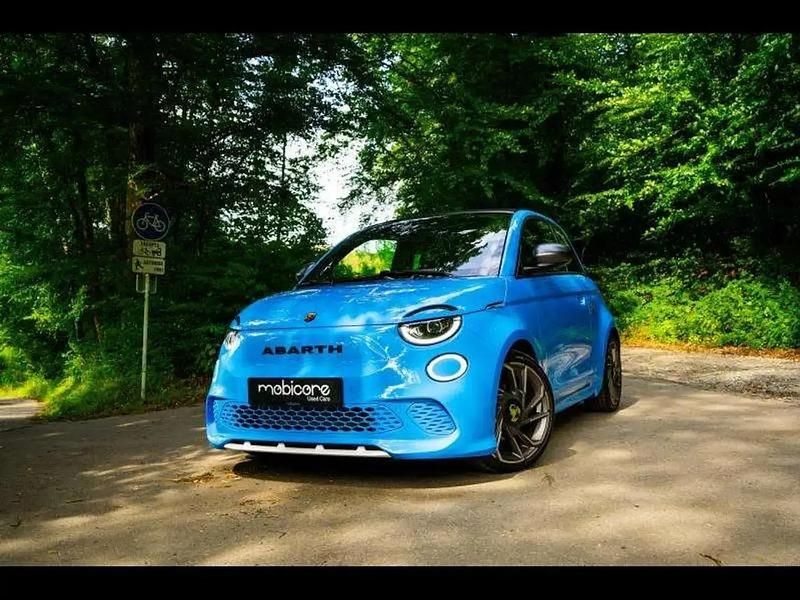 Bleu Utilisé 2023 Abarth 500e Citadine | 30 758 € (Prix juste) - Image 1/4