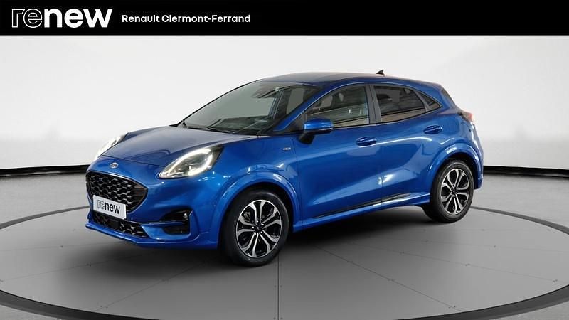 Bleu Utilisé 2022 Ford Puma Gen-E ST-Line SUV | 18 900 € - Image 1/4